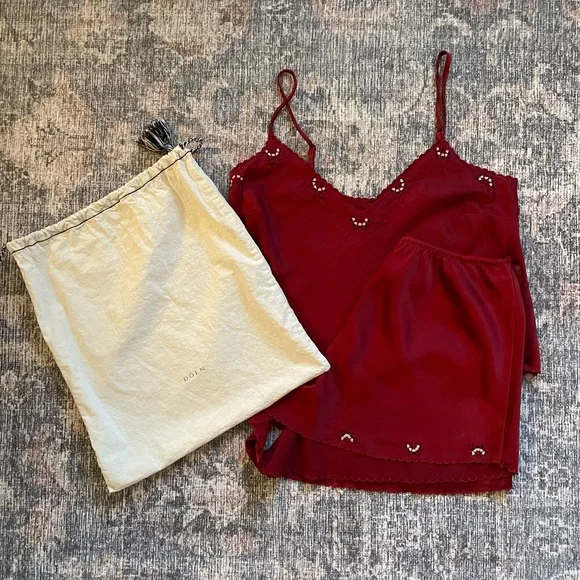 Doen Silk Cami & Shorts Set - Picture 12 of 16